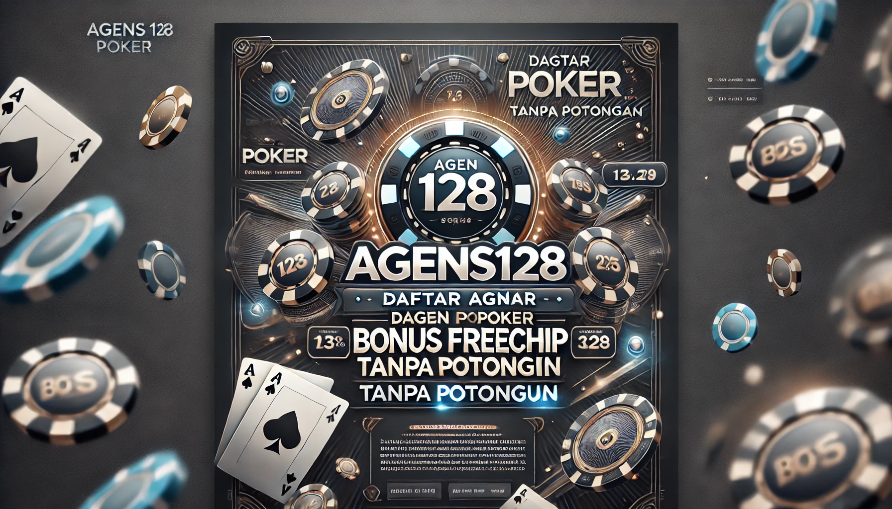 Agens128 Daftar Agen Poker Bonus Freechip